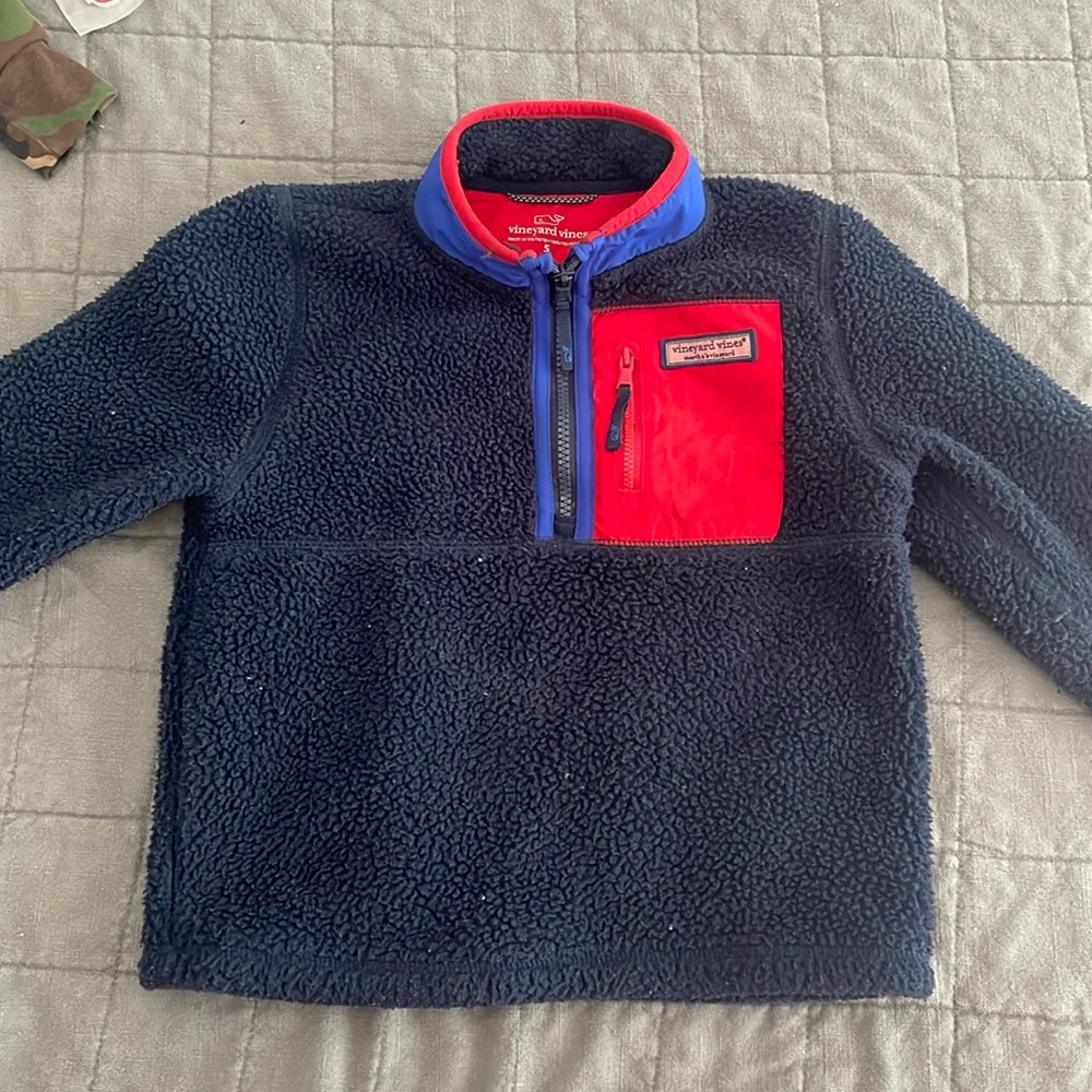 Little kids vineyard vines pullover/quarter zip